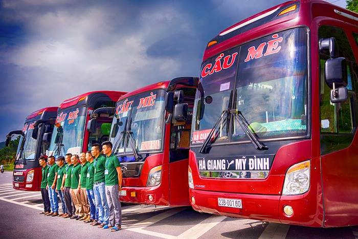 Xe ô tô khách là phương tiện phổ biến và được sử dụng nhiều nhất để di chuyển từ Hà Nội đến Hà Giang