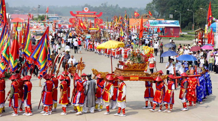 Chính hội Đền Hùng là ngày mùng 10 tháng 3 Âm lịch hàng năm