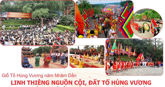 Trải nghiệm du lịch lễ hội Đền Hùng giúp bạn hiểu hơn về tín ngưỡng thờ Vua Hùng của dân tộc