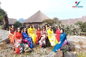 Nhóm du khách Kavo Travel du lịch Ninh Bình