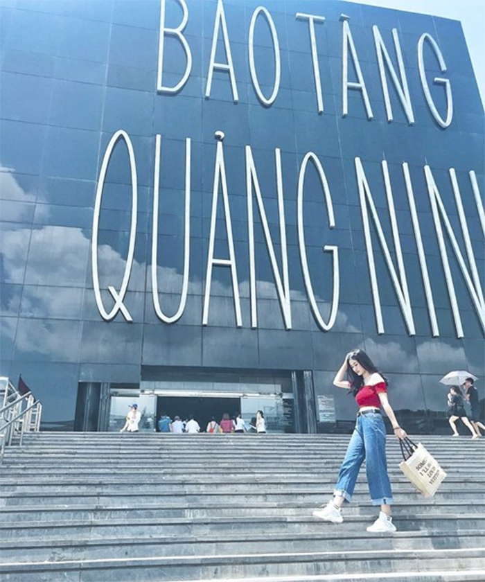 Góc check-in cực chất tại Bảo tàng Quảng Ninh