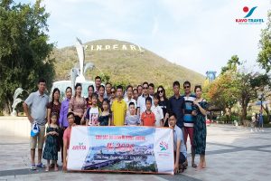 Du khách của Kavo Travel check in tại Vinpearl Nha Trang