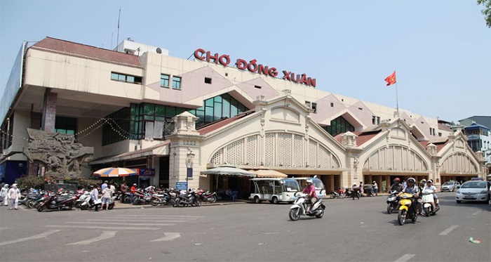 Chợ Đồng Xuân - khu chợ lâu đời và lớn nhất Hà Nội 