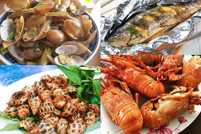 Hải sản Quảng Bình luôn hấp dẫn thực khách bởi sự đa dạng, phong phú.