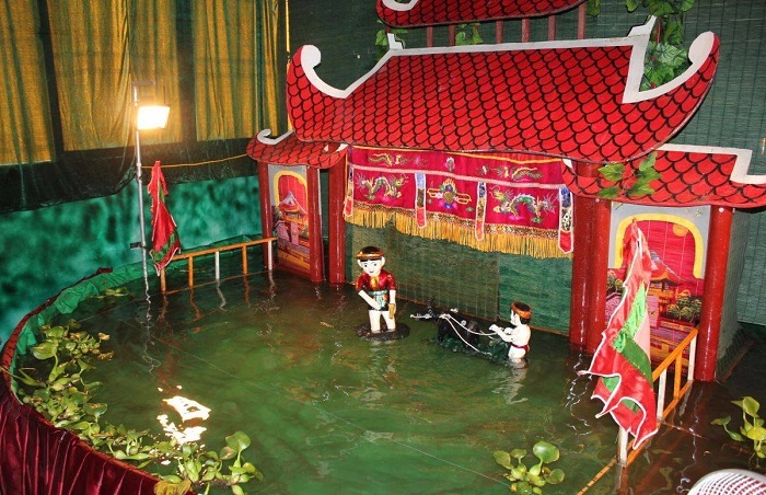 Múa rối nước - Nghệ thuật biểu diễn dân gian được tái hiện tại Phú Quốc