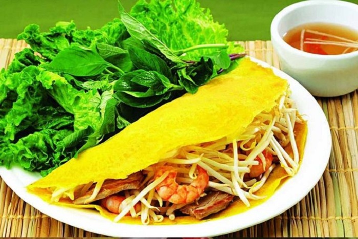 Bánh xèo luôn là món ăn đứng trong top 1 tìm kiếm danh mục ẩm thực tại Đà Nẵng