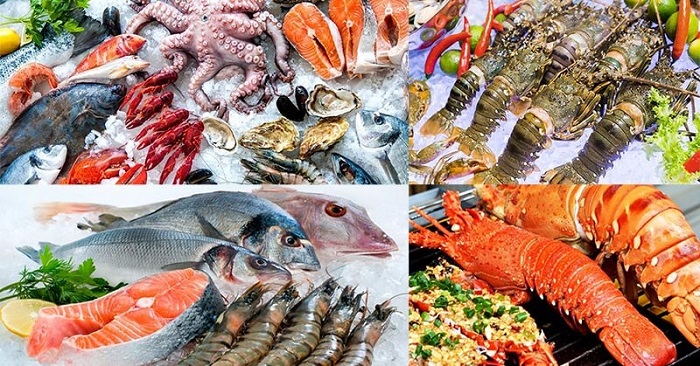 Đến biển Thiên Cầm đừng quên thưởng thức món hải sản được chế biến từ những đồ tươi sống nhé
