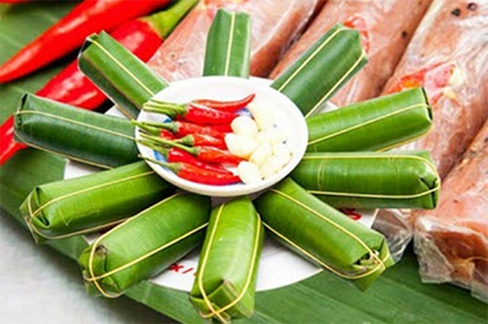 Nem chua đặc sản mang hương vị đặc trưng của xứ Thanh