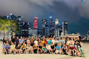 Thành phố Singapore về đêm lung linh huyền ảo