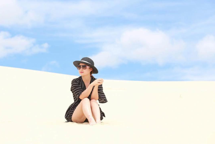 Cồn Cát Quang Phú nơi trải nghiệm các trò chơi liên quan đến cát cự kỳ hấp dẫn