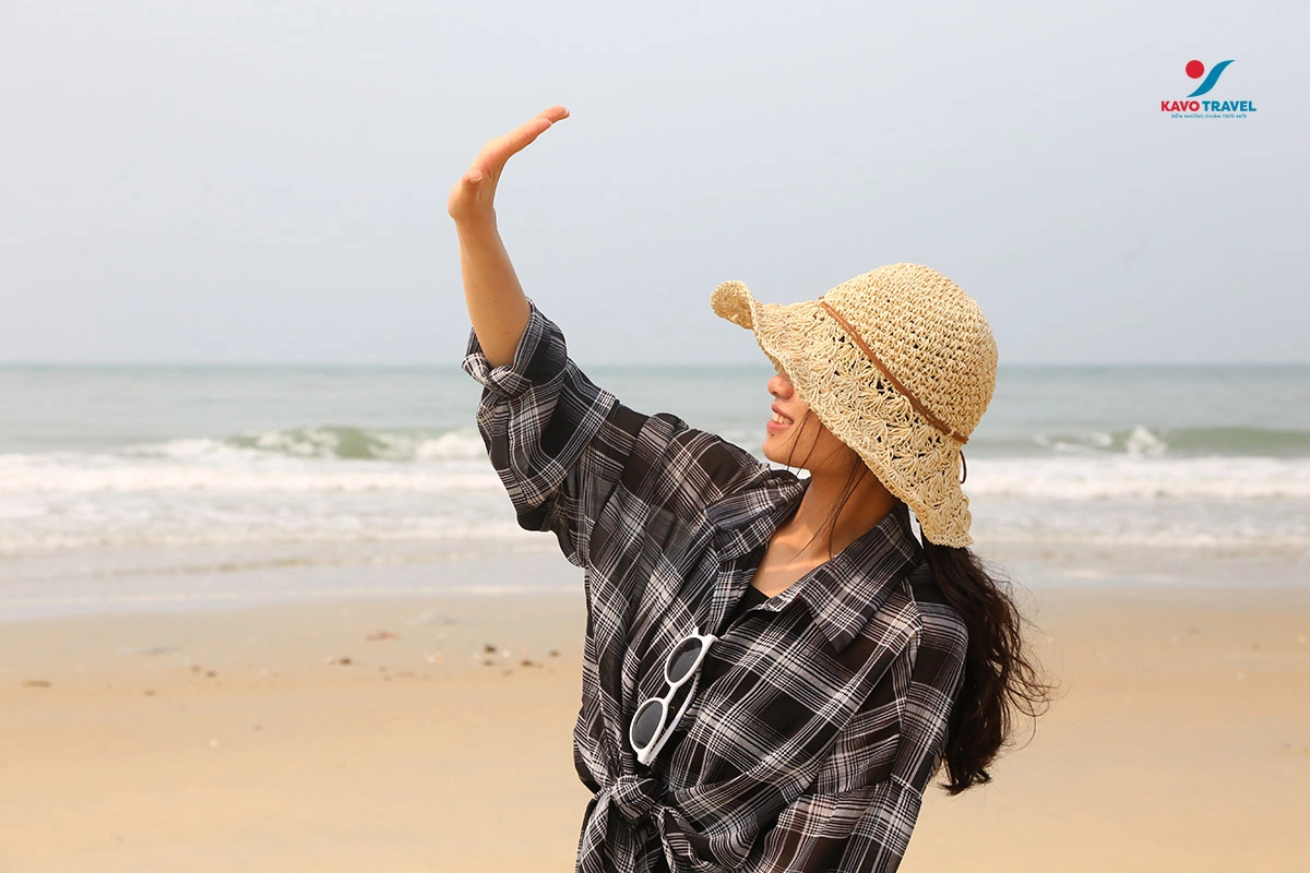 Chị Hiền  du khách trong tour du lịch Đảo Cô Tô - Đảo Cô Tô Con 3n2đ của Kavo Travel