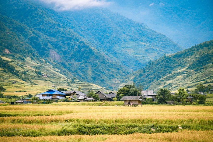 Ngắm ruộng bậc thang Mù Cang Chải không thể không tới xã Tú Lệ