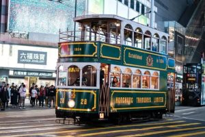 Xe điện Ding Ding Tram vòng quanh thành phố ngắm toàn cảnh Hongkong