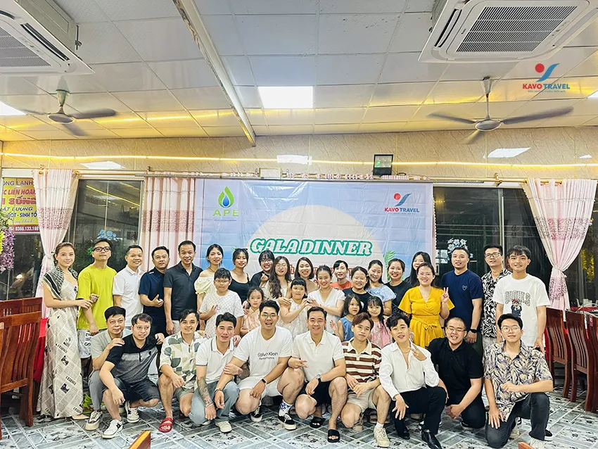 Công ty CP phân tích chất lượng môi trường An Phát du lịch Quan Lạn 3 ngày 2 đêm do Kavo Travel tổ chức