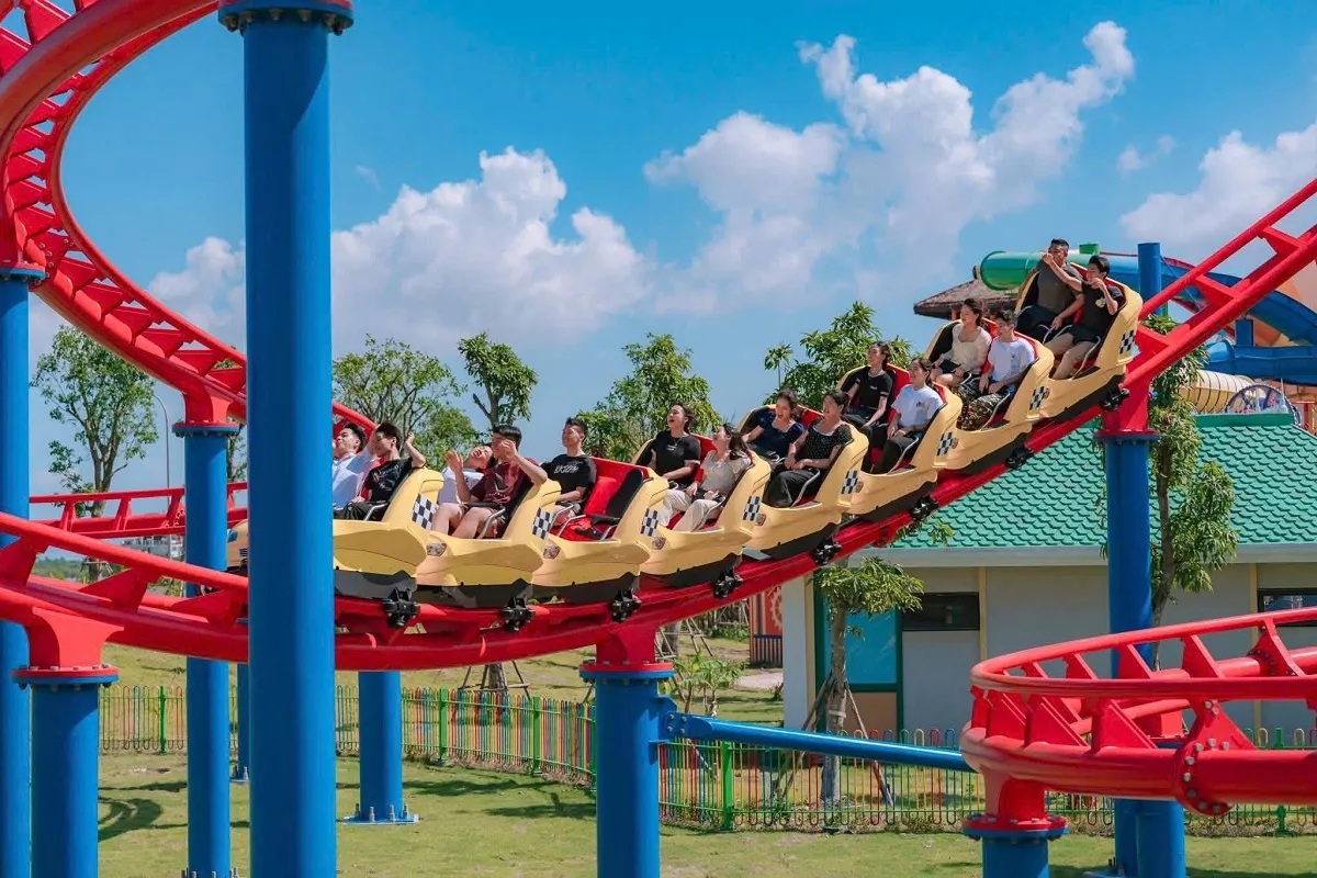 Các trò chơi cảm giác mạnh trong Vinwonder Vũ Yên