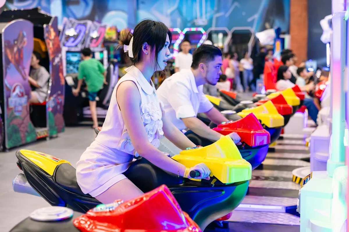 Các trò chơi trong khu vui chơi trong nhà Vinvonder Vũ Yên