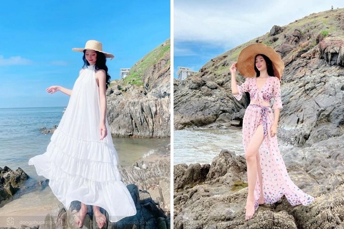 Trang phục dạo biển và check-in sống ảo