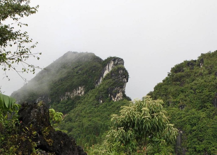 Điểm trekking núi Hàm Rồng