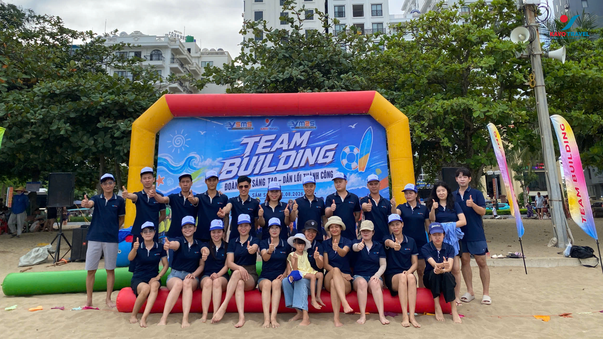 Công ty TNHH YSMS - YM2S Việt Nam du lịch Sầm Sơn 2n1đ do Kavo Travel tổ chức