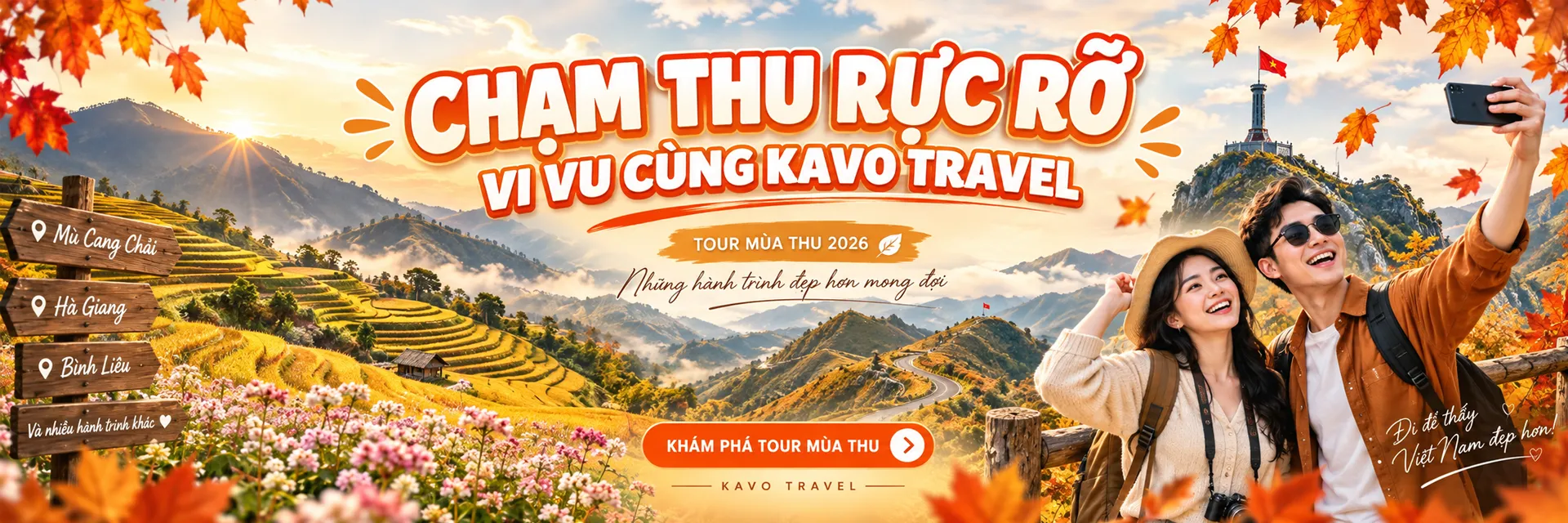Tour mùa thu 2026